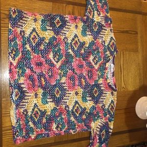 Vintage colorful top